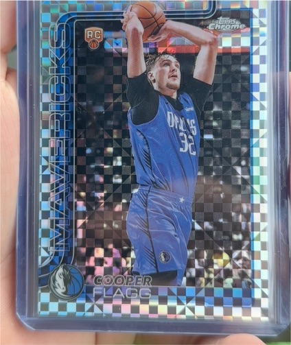 2025-26 Topps Chrome #251 Cooper Flagg — front