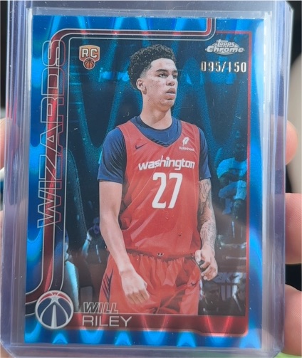 2025-26 Topps Chrome #271 Will Riley — front