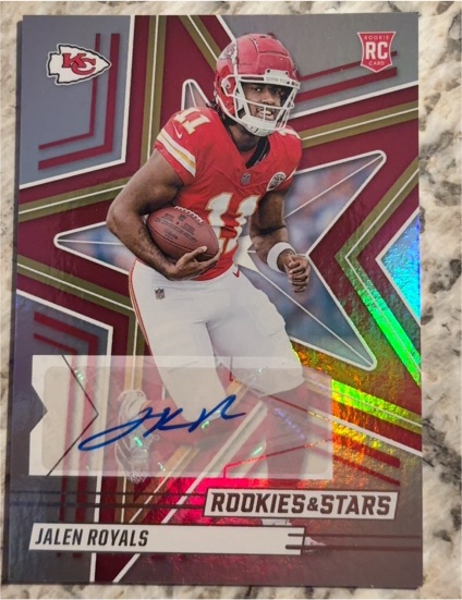 2025 Panini Rookies & Stars #133 Jalen Royals — front