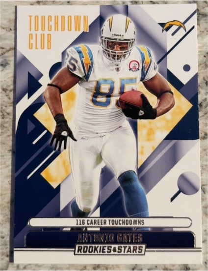 2025 Panini Rookies & Stars #8 Antonio Gates Touchdown Club — front