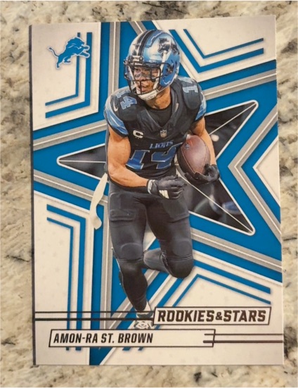 2025 Panini Rookies & Stars #69 Amon-Ra St. Brown — front