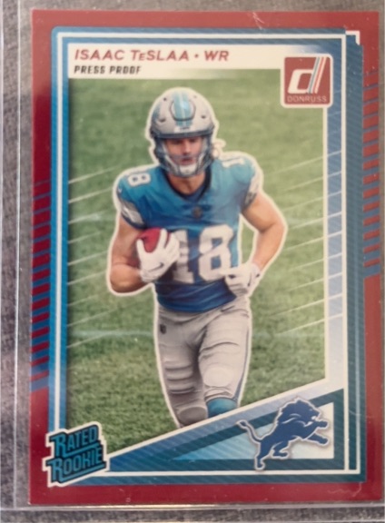 2025 Donruss #338 Isaac Teslaa — front