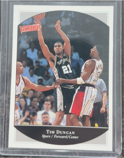 1999-00 Upper Deck Victory #228 Tim Duncan — front