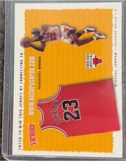 1999 Upper Deck Victory #NNO Michael Jordan — front