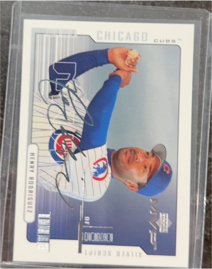 2000 Upper Deck MVP Silver Script #48 Henry Rodriguez — front