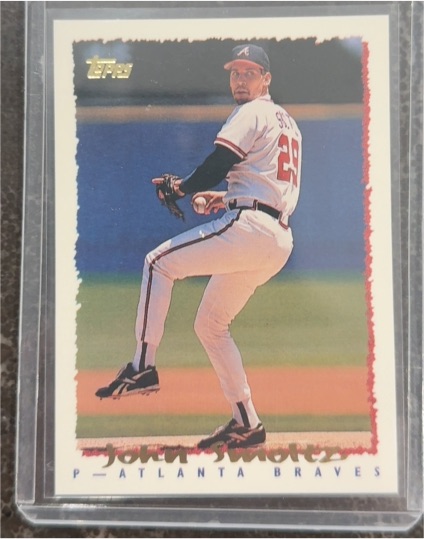 1995 Topps #145 John Smoltz — front