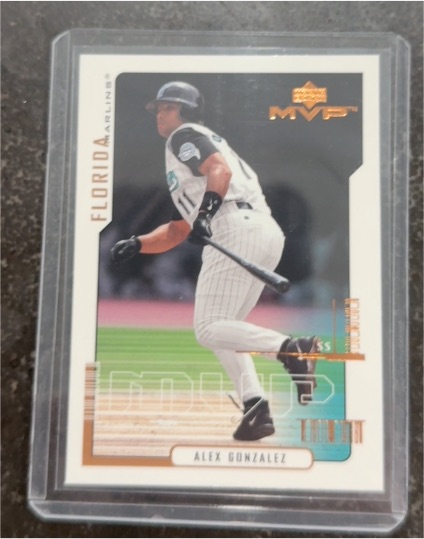 2000 Upper Deck MVP #85 Alex Gonzalez — front