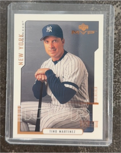 1999 Upper Deck MVP #18 Tino Martinez — front