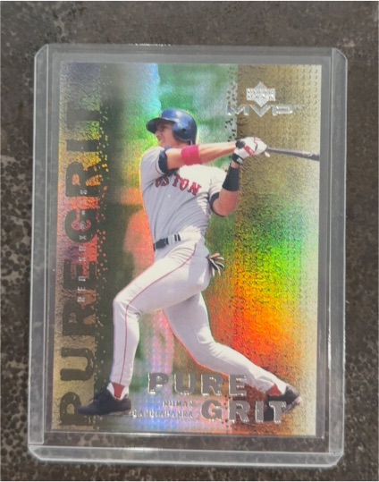 2000 Upper Deck MVP Pure Grit #G9 Nomar Garciaparra — front