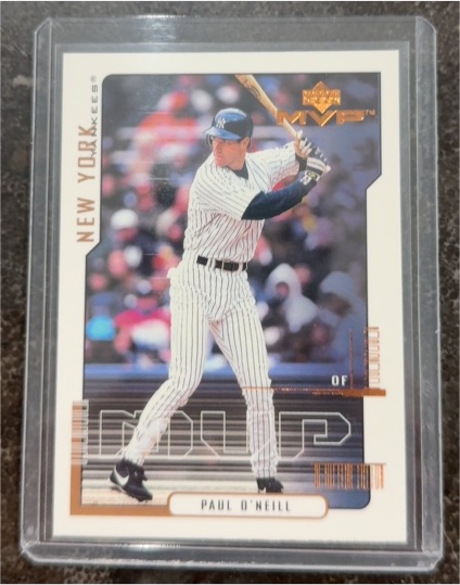 2000 Upper Deck MVP #215 Paul O'Neill — front