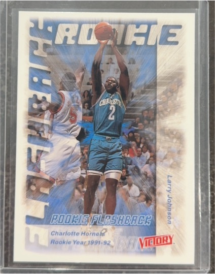 1999-00 Upper Deck Victory #295 Larry Johnson — front