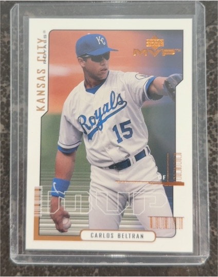2000 Upper Deck MVP #15 Carlos Beltran — front