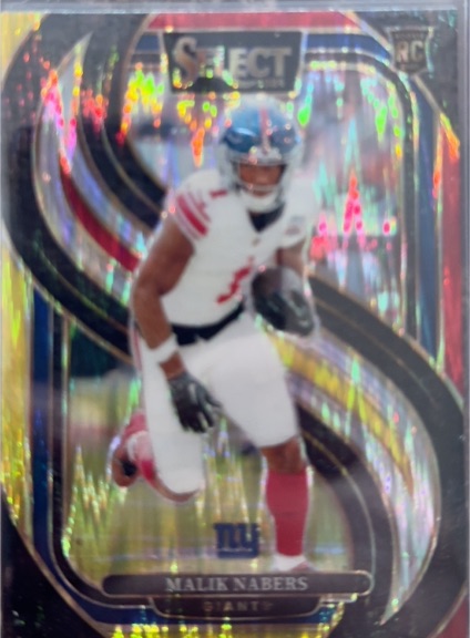 2024 Panini Select #116 Malik Nabers — front