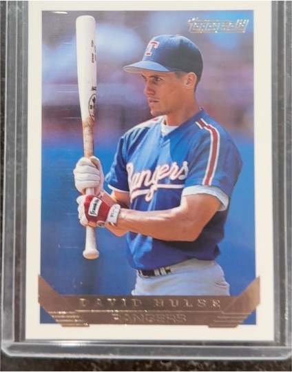 1993 Topps #118 David Hulse — front