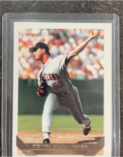 1993 Topps #358 Kevin Wickander — front