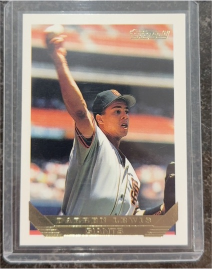 1993 Topps #176 Darren Lewis — front