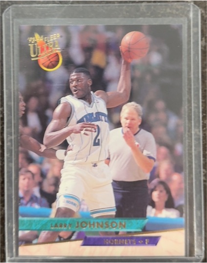 1993-94 Fleer Ultra #22 Larry Johnson — front
