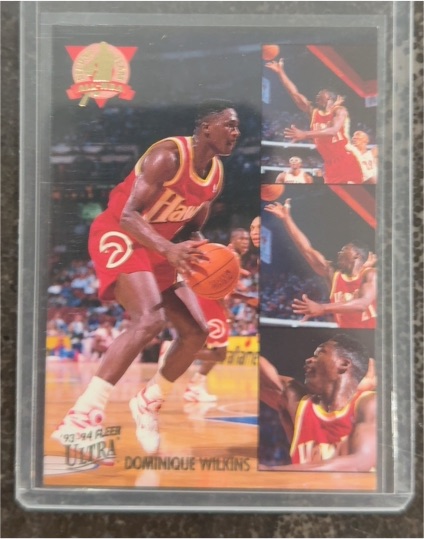 1993-94 Fleer Ultra #10 Dominique Wilkins All-NBA — front