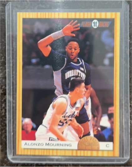 1993 Classic Draft Picks #105 Alonzo Mourning — front