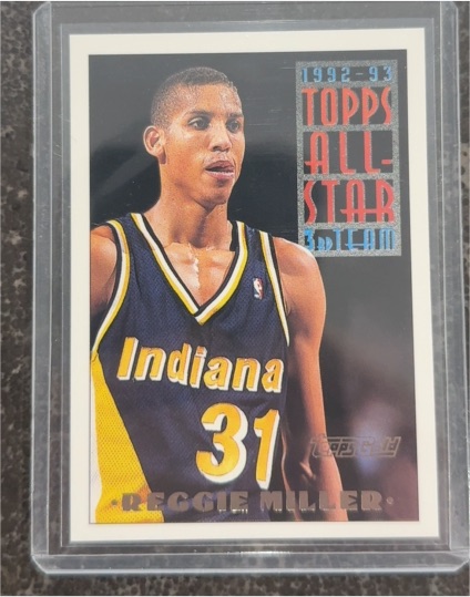 1992-93 Topps All-Star #133 Reggie Miller — front
