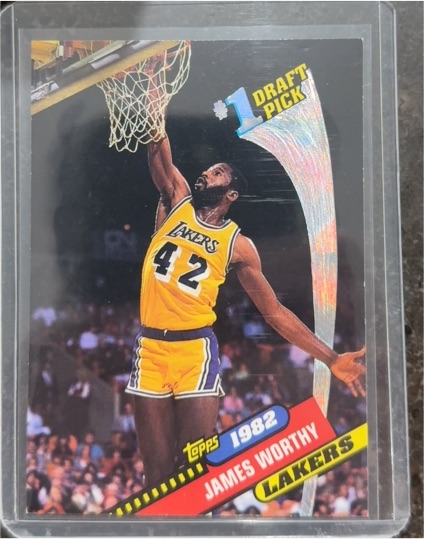 1992-93 Topps Archives #2 James Worthy — front