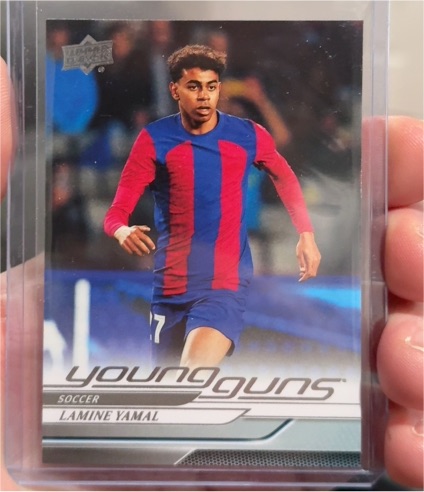 2025 Upper Deck Goodwin Champions #YG-1 Lamine Yamal Young Guns — front