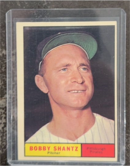 1961 Topps #379 Bobby Shantz — front