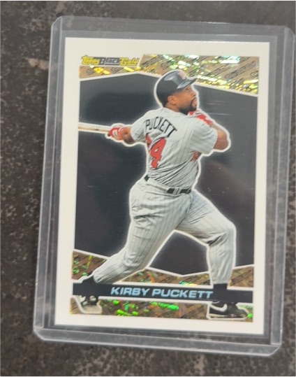 1993 Topps Black Gold #40 Kirby Puckett — front