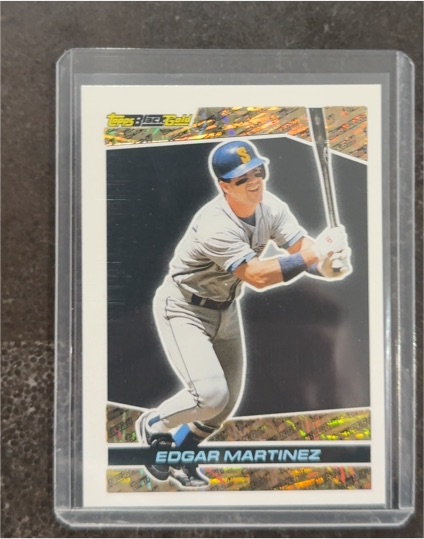 1993 Topps Black Gold #37 Edgar Martinez — front