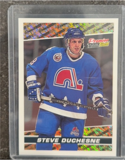 1993-94 Topps Premier Black Gold #2 Steve Duchesne — front