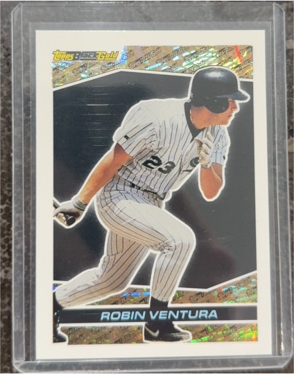 1993 Topps Black Gold #43 Robin Ventura — front