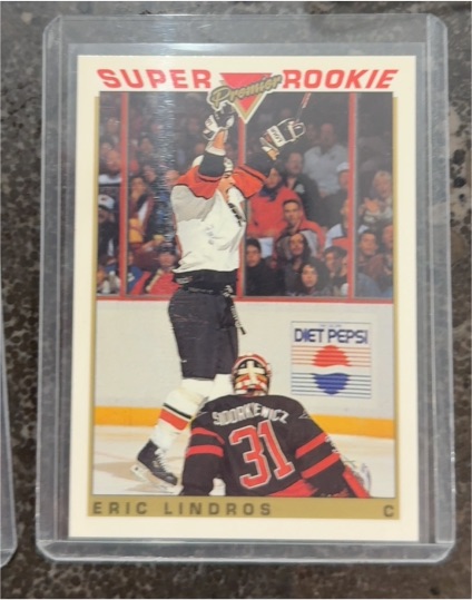 1993-94 Topps Premier #121 Eric Lindros — front