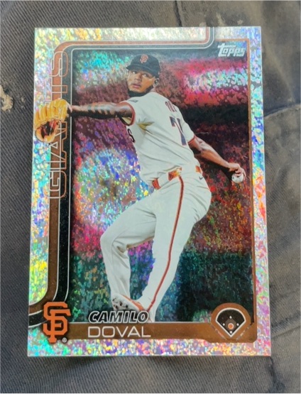 2025 Topps Update #US328 Camilo Doval — front
