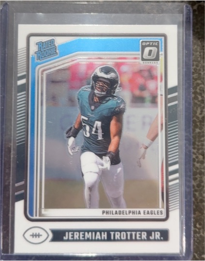 2024 Donruss Optic #250 Jeremiah Trotter Jr. — front