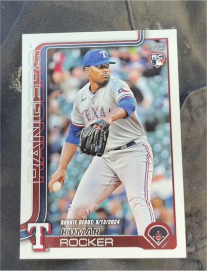 2025 Topps Update Series #US264 Kumar Rocker — front