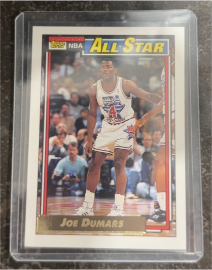 1992-93 Topps #111 Joe Dumars — front