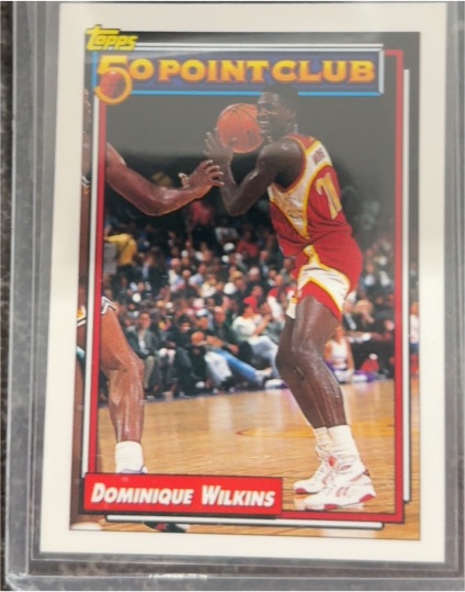 1992-93 Topps #200 Dominique Wilkins — front