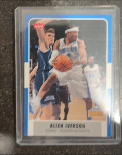 2007-08 Fleer #161 Allen Iverson — front