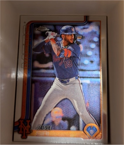 2025 Topps Chrome #195 Jose Siri — front