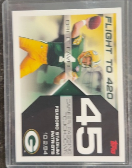 2007 Topps Flight to 420 #45 Brett Favre — front