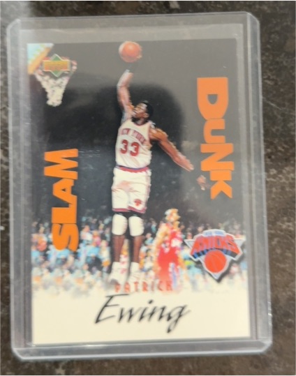 1997 Upper Deck Nestle Slam Dunk #SD10 Patrick Ewing — front