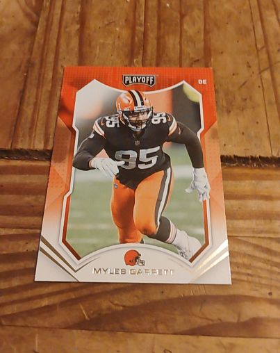 2021 Panini Playoff #41 Myles Garrett — front