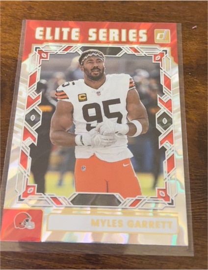 2025 Panini Donruss Elite Series #TES-MGA Myles Garrett — front