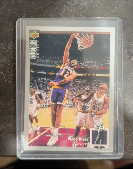 1994-95 Upper Deck Collector's Choice #312 Vlade Divac — front