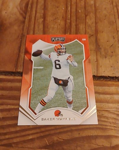 2021 Panini Playoff Football #37 Baker Mayfield — front