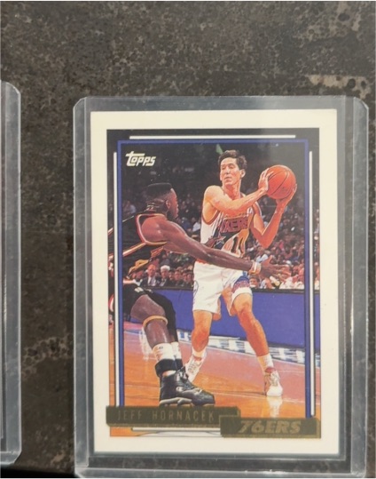 1992-93 Topps Gold #343 Jeff Hornacek — front
