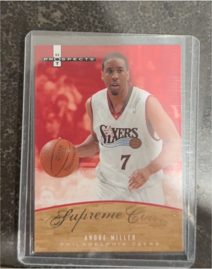2007-08 Fleer Hot Prospects Supreme Court #SC-16 Andre Miller — front