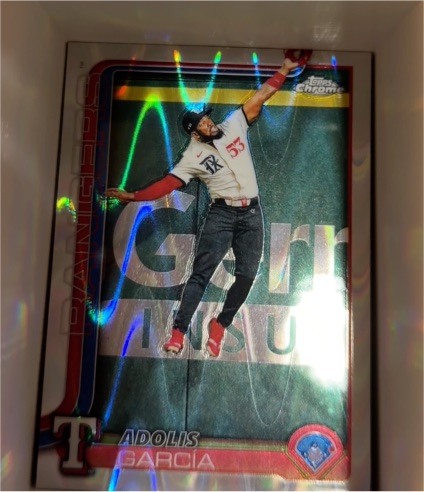 2025 Topps Chrome #293 Adolis Garcia — front