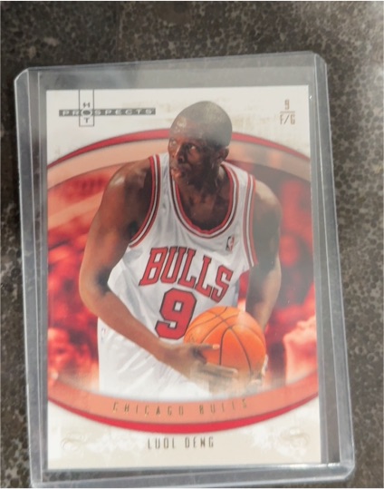 2007-08 Fleer Hot Prospects #34 Luol Deng — front