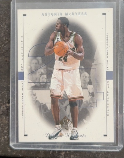 1998-99 Upper Deck SP Authentic #29 Antonio McDyess — front